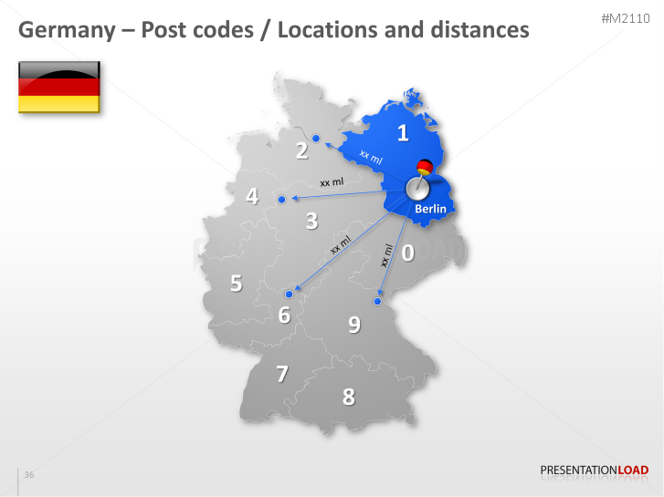 Germany - Post Code 2-digit