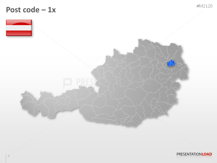 Austria Post Codes 2-digit