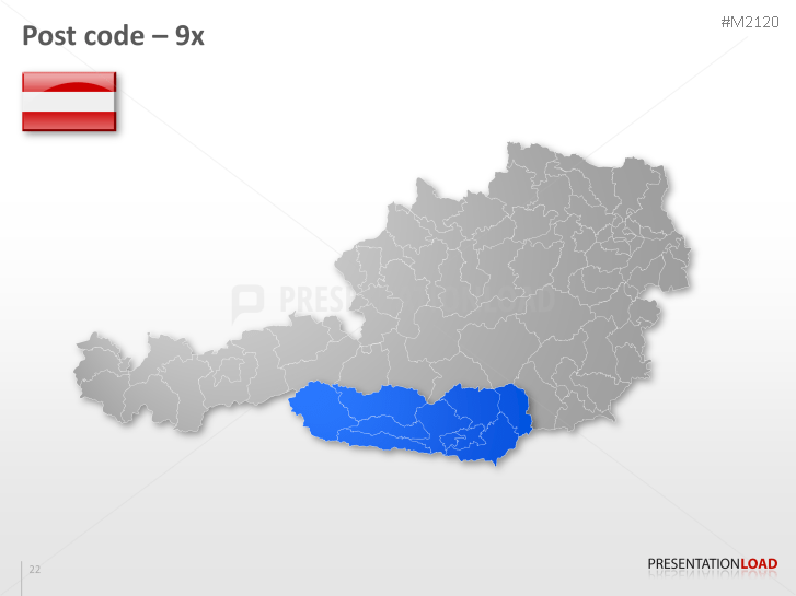 Austria Post Codes 2-digit