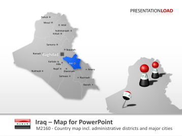 Iraq _https://www.presentationload.com/map-iraq-powerpoint-template.html