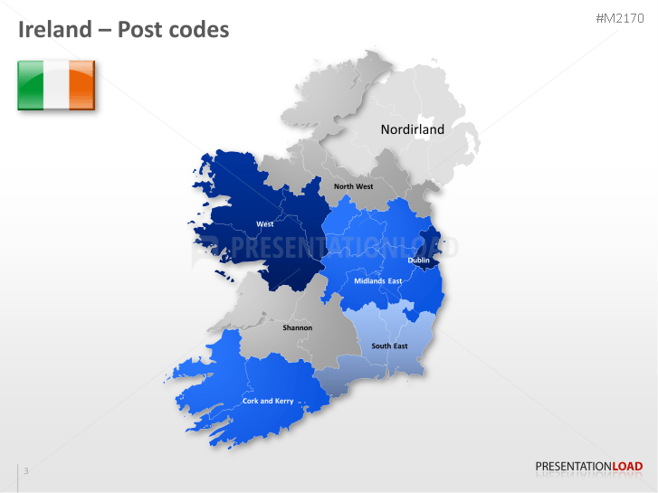 powerpoint-map-ireland-with-zip-2-digits-presentationload