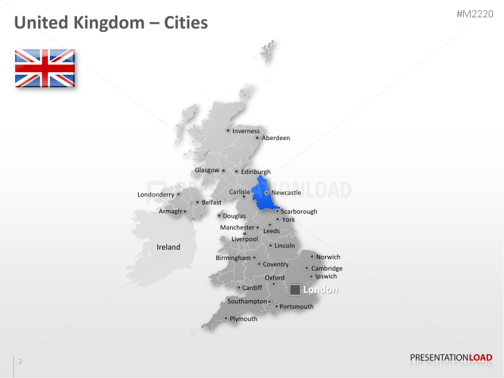 Great Britain (UK) - Post Code 2-digit