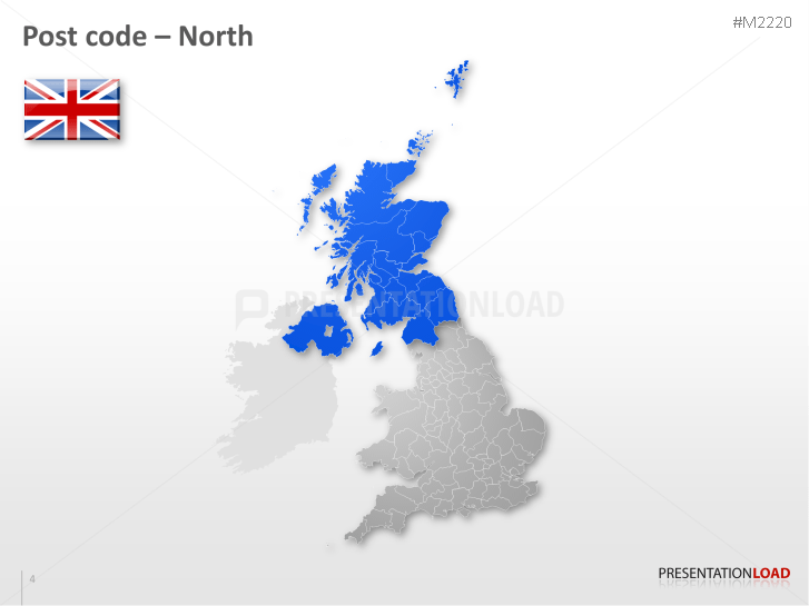 Great Britain (UK) - Post Code 2-digit