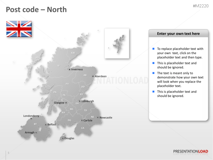 Great Britain (UK) - Post Code 2-digit