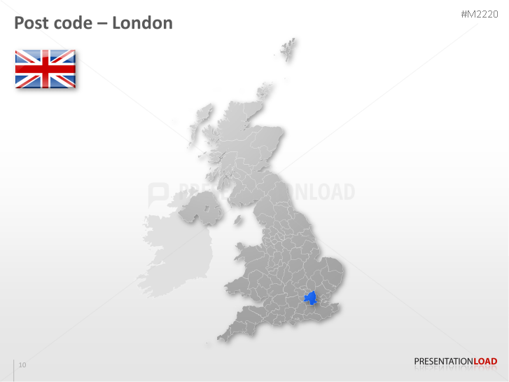 Great Britain (UK) - Post Code 2-digit