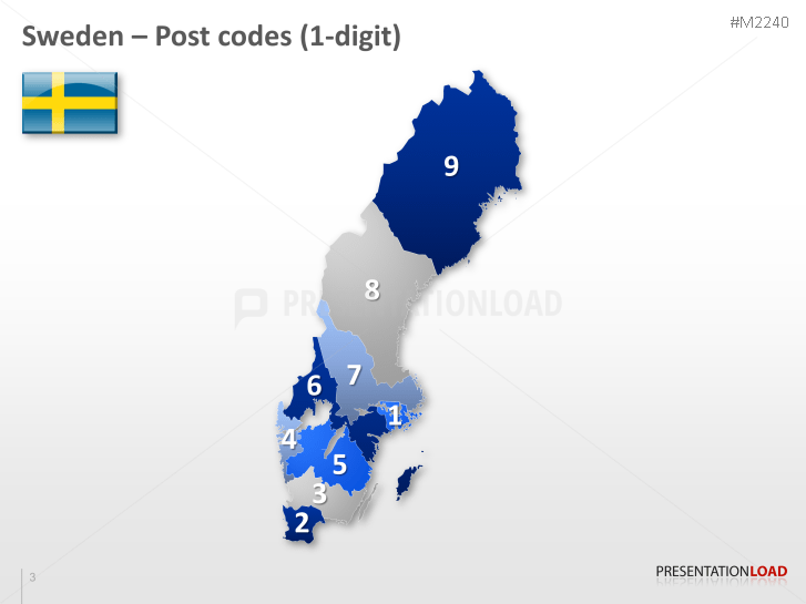 Sweden - Post Codes 2-digit
