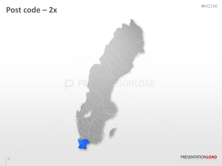 Sweden - Post Codes 2-digit