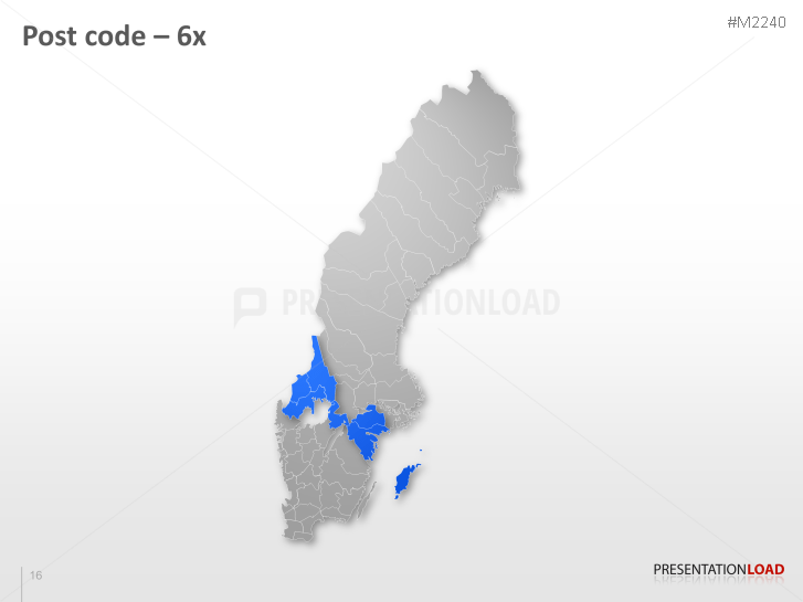 Sweden - Post Codes 2-digit