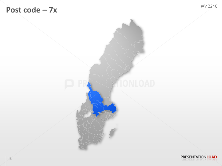 Sweden - Post Codes 2-digit