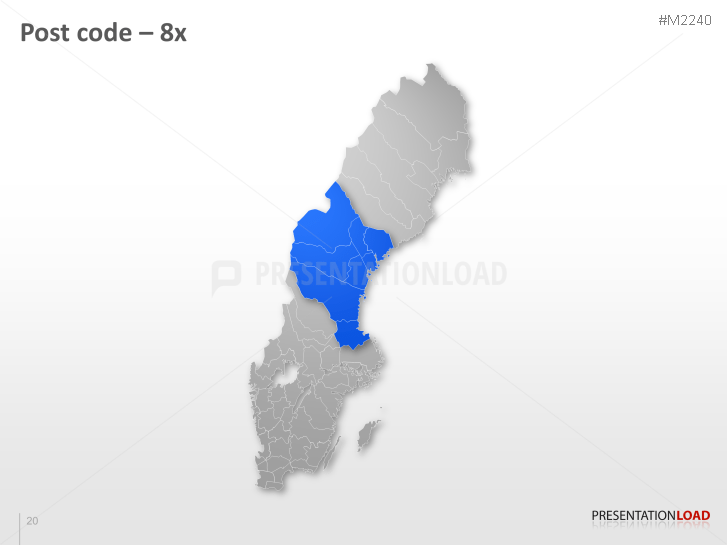 Sweden - Post Codes 2-digit