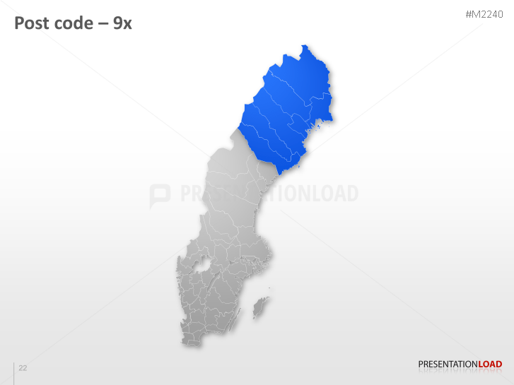 Sweden - Post Codes 2-digit