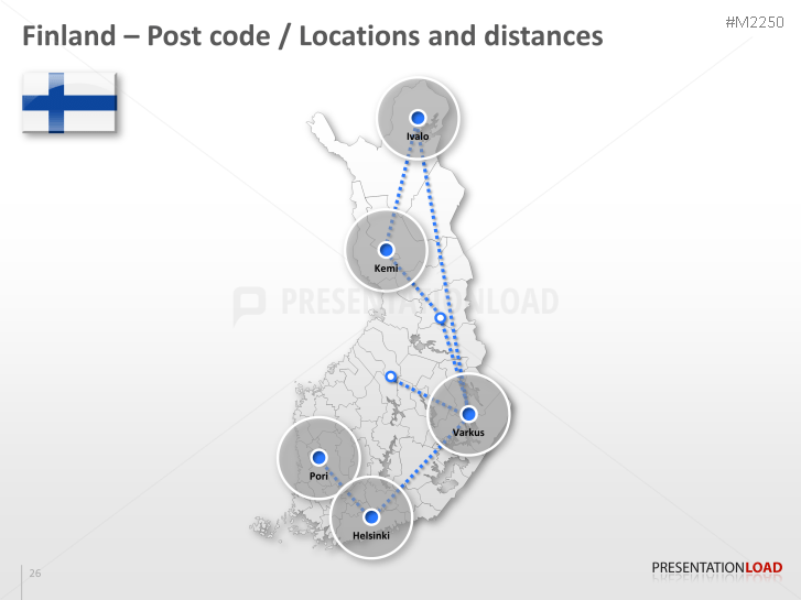Finland - Post Codes 2-digit