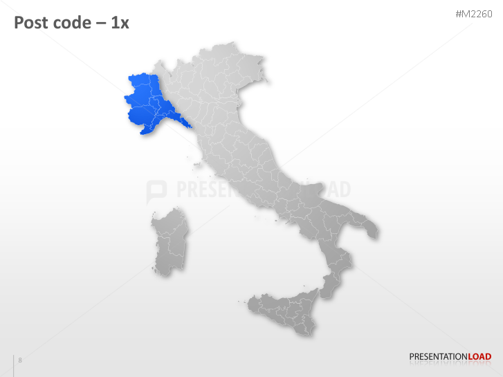 Italy - Post Codes 2-digit