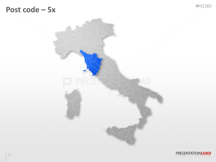Italy - Post Codes 2-digit