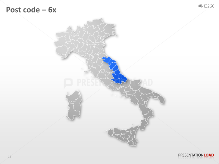 Italy - Post Codes 2-digit