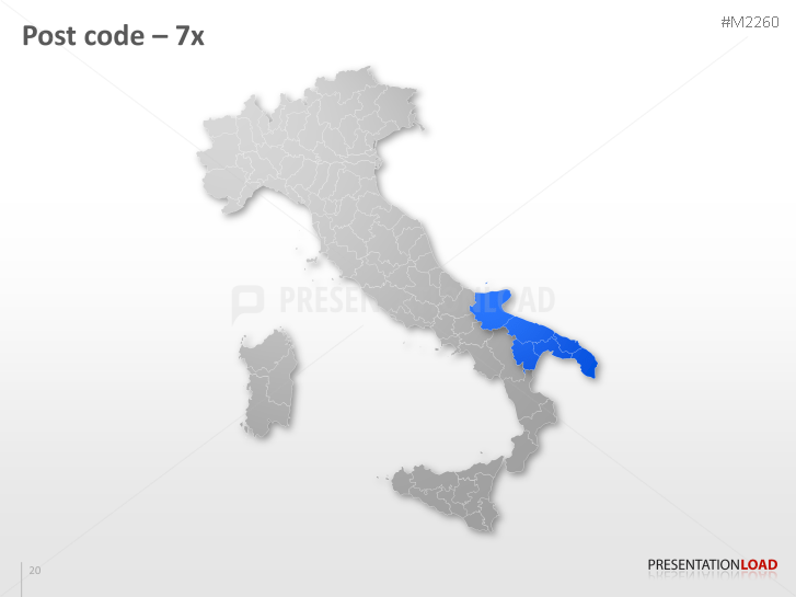 Italy - Post Codes 2-digit
