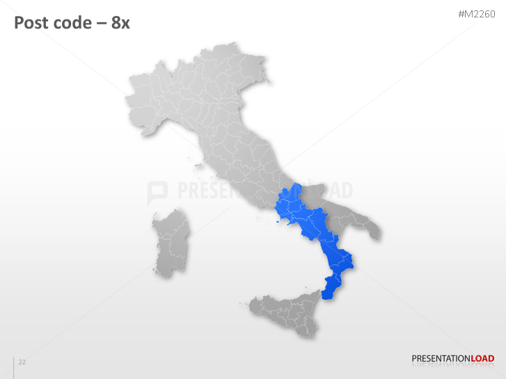 Italy - Post Codes 2-digit