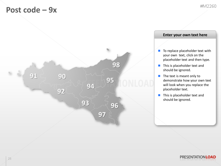 Italy - Post Codes 2-digit