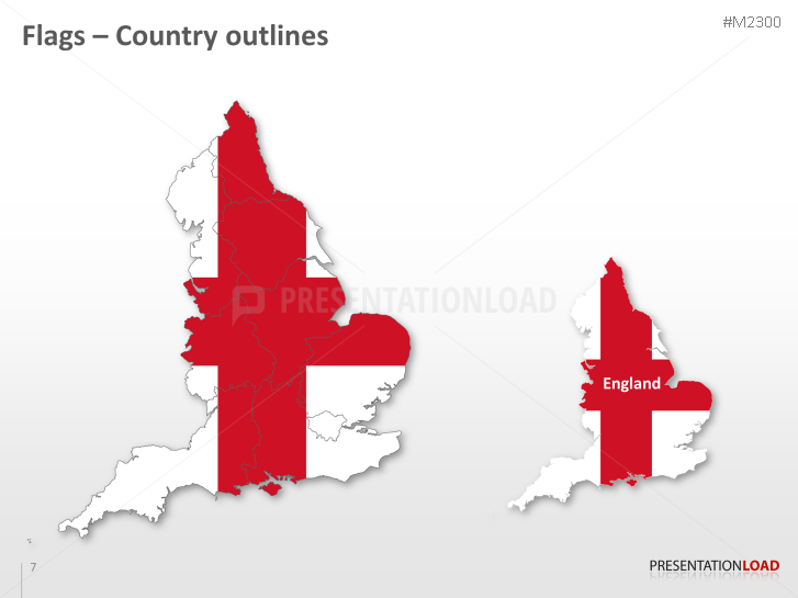 PowerPoint Map England | PresentationLoad
