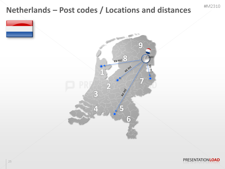 Netherlands - Post Code (2Digits)