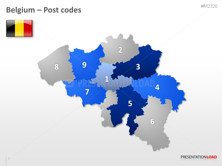 Belgium - Post Code (2Digits)