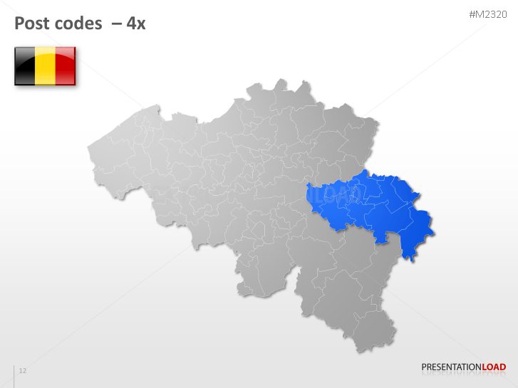 Belgium - Post Code (2Digits)