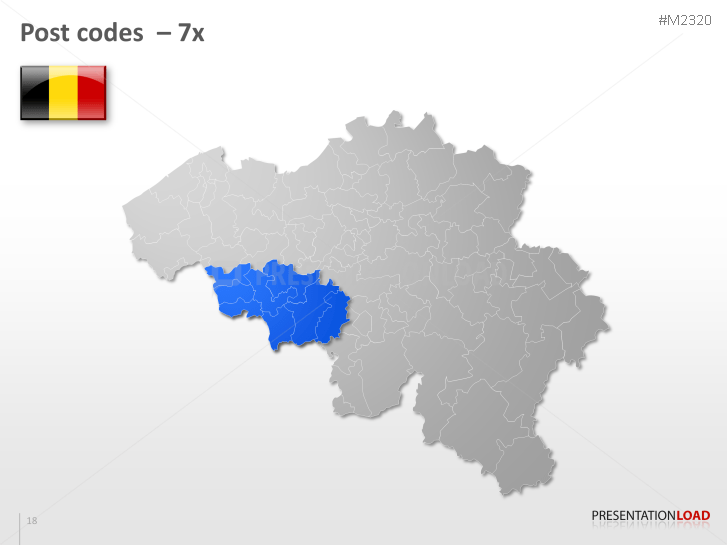Belgium - Post Code (2Digits)