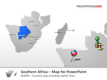 Southern Africa _https://www.presentationload.com/map-southern-africa-powerpoint-template.html