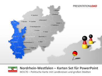 Nordrhein-Westfalen _https://www.presentationload.de/landkarte-nordrhein-westfalen-powerpoint-vorlage.html