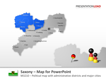 Saxony _https://www.presentationload.com/map-saxony-powerpoint-template.html