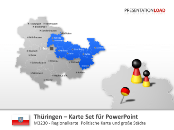 Thüringen _https://www.presentationload.de/landkarte-thueringen-powerpoint-vorlage.html