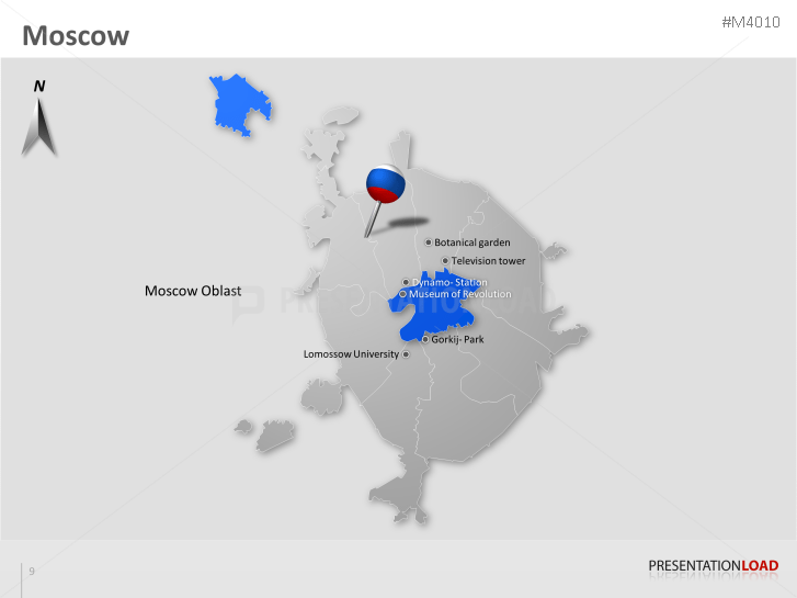 Moscow - City Map