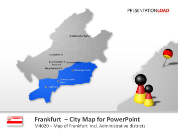 Frankfurt - City Map _https://www.presentationload.com/city-map-frankfurt-powerpoint-template.html