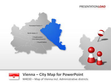 Vienna - City Map _https://www.presentationload.com/city-map-vienna-powerpoint-template.html