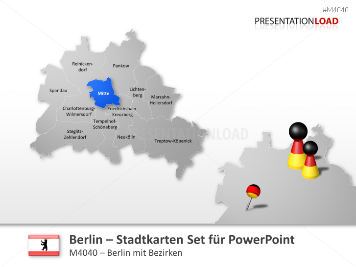 Powerpoint Stadtplan Berlin Presentationload