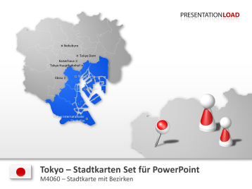 Tokyo - Stadtkarte _https://www.presentationload.de/stadtkarte-tokyo-powerpoint-vorlage.html