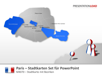 Paris - Stadtkarte _https://www.presentationload.de/paris-stadtkarte-powerpoint-vorlage.html