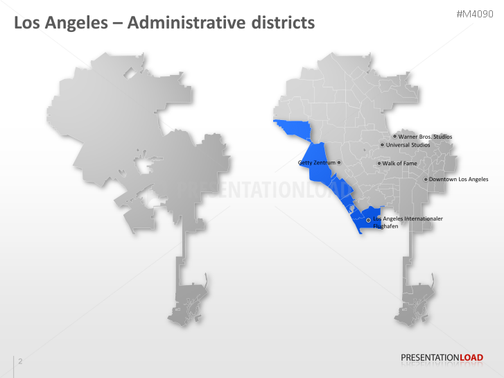 Los Angeles - City Map