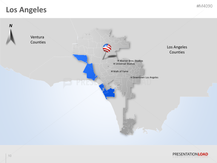 Los Angeles - City Map