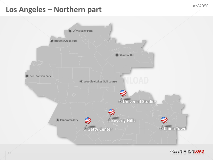 Los Angeles - City Map
