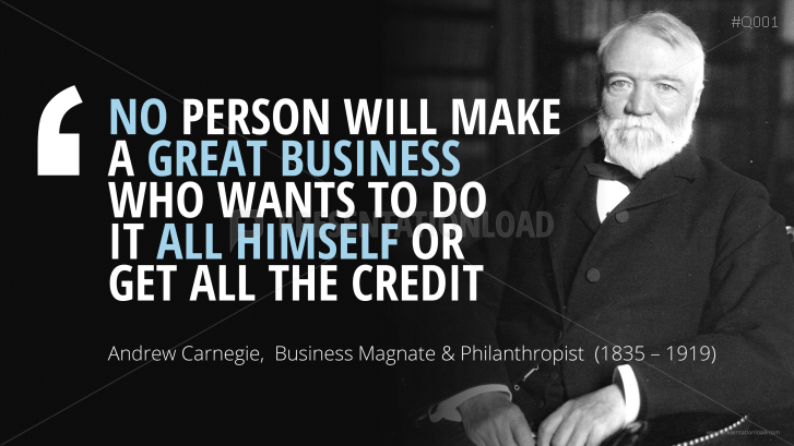 Free PowerPoint Quotes - Business