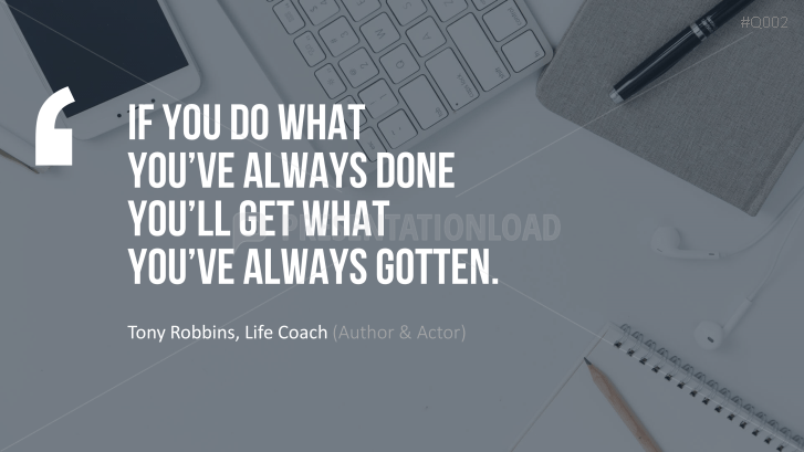 Free PowerPoint Quotes - Change