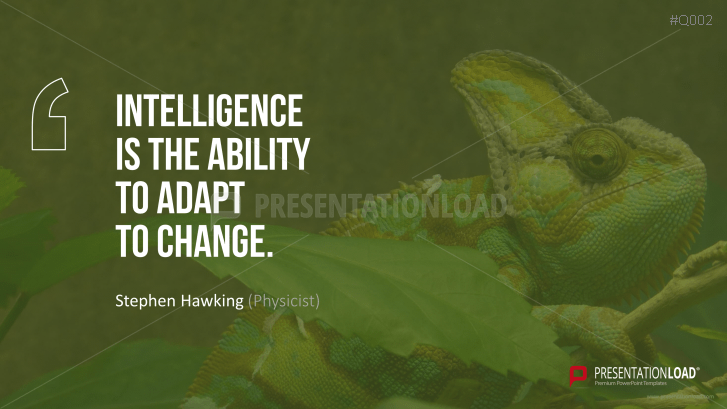 Free PowerPoint Quotes - Change