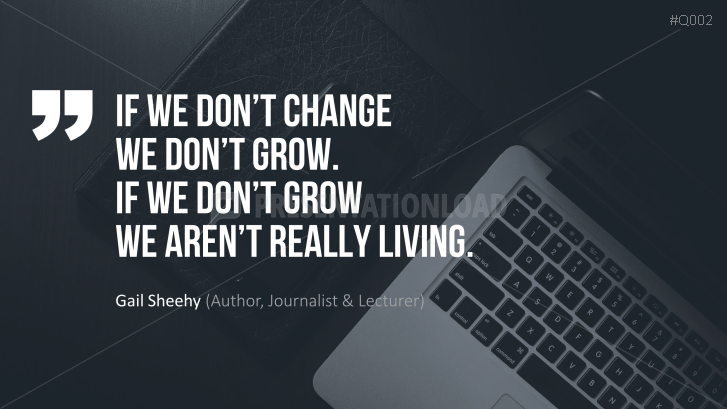 Free PowerPoint Quotes - Change