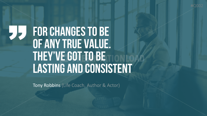 Free PowerPoint Quotes - Change