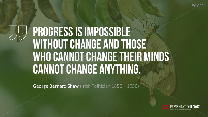 Free PowerPoint Quotes - Change