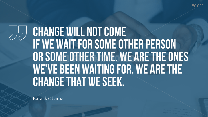 Free PowerPoint Quotes - Change