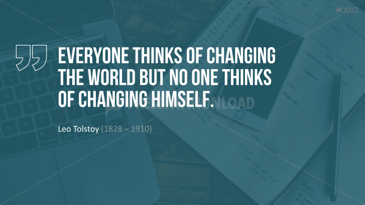 Free PowerPoint Quotes - Change