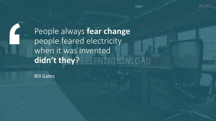 Free PowerPoint Quotes - Change