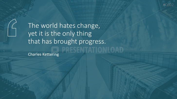 Free PowerPoint Quotes - Change